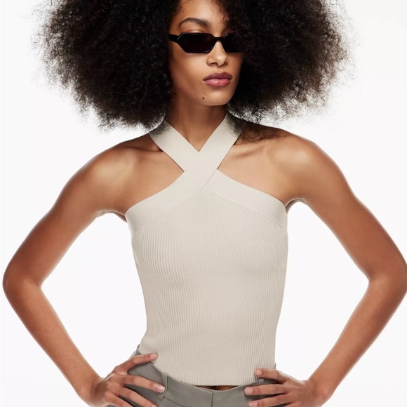 Aritzia Tops - SOLD Babaton Criss Cross Tank